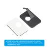 PATIKIL Arrow Rest, 12 Pack Plastic Adhesive Archery Arrow Support for Left Hand Compound Recurve Bow view 4