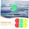 ABOOFAN 120pcs Float Ball Indicator Bubble Float Fishing Buoy Foam Bobber Stops Bright Fishing Tool view 4