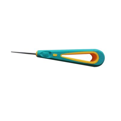 FAVOMOTO 1 Pc Tapping Machine Strings Tennis Straight Stringing Racket Straight Machine Stringing Badminton Scratch Cloth Craft Leather Pen Plastic Pull Cord