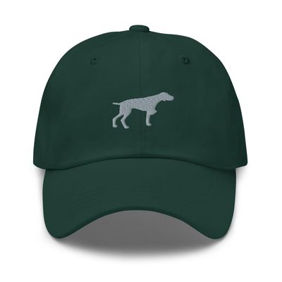 German Shorthaired Pointer hat, Embroidered Unisex Baseball hat, German Pointer hat, Dog Lover Gifts, Design 2.