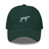 German Shorthaired Pointer hat, Embroidered Unisex Baseball hat, German Pointer hat, Dog Lover Gifts, Design 2. view 1