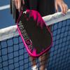 Diadem Warrior V2 Pickleball Paddle Liquid Carbon Fiber Edgeless Design, Etched Face for Lasting Spin, 19MM Thick, 3 Layer Construction (Pink) view 4