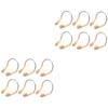 VANZACK 12pcs Adult Swimming Nose Clip Elastic Strap Metal Frame Silicone Pad for Boys and Girls Beginners Prevent Water from Entering Nose view 1