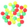 BESPORTBLE 90pcs Fishing Floats Premium Foam Floating Balls for Easy Depth Bright Colors for Trout and Crappie Fishing Durable and Convenient view 1