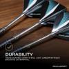 Accudart 48MM Aluminum Shafts with O Rings Shafts - Fully Customizable - Durable for Extended Use Without Breaking or Warping view 4