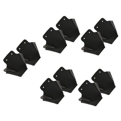 VANZACK 10pcs Professional Skates Toe Protectors Leather Toecaps for Skating Portable Toe Cover Ankle Protector