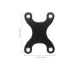 6 Pcs Skateboard Gasket Professional Aluminum Gasket Anti Sinking Longboard Deck Protector Fixing Skateboard view 2