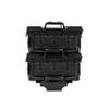 YakAttack TracPak Black Combo Kit  2 Stackable Kayak Storage Boxes with Quick Release Track Mount Base | Kayak Crate System for Fishing Gear & Tackle Accessories | Compact Kayaking Storage Box view 4