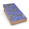 DesignSkinz - Decorative and Protective Scratch Resistant Skin Vinyl Wrap Kit for Cornhole Boards - Bright Royal Blue and Gray Digital Camouflage view 4