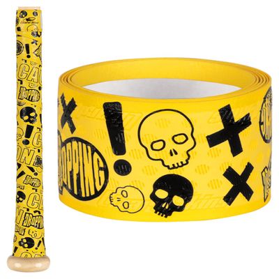 Lizard Skins DSP Ultra Outburst Baseball Bat Grip - 0.5mm 1.1mm  Next-Gen Durasoft Polymer Bat Tape (Dropping Bombs, 1.1mm)