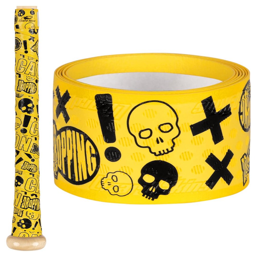 Lizard Skins DSP Ultra Outburst Baseball Bat Grip - 0.5mm 1.1mm  Next-Gen Durasoft Polymer Bat Tape (Dropping Bombs, 1.1mm)