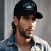 American Football Fantasy Fan Sports Embroidered Team Trucker Hats (Carolina) view 2