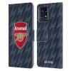 Head Case Designs Officially Licensed Arsenal FC Third 2021/22 Crest Kit Leather Wallet Case Compatible with Moto Edge 40 Pro/Plus 2023 view 1