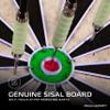 Accudart Nighthawk 2in1 LED & Blacklight Bristle Dartboard Surround Set Official 18 Sisal Board, 360 Lighting with Dimmer, GlowintheDark Steel Tip Darts Included view 4