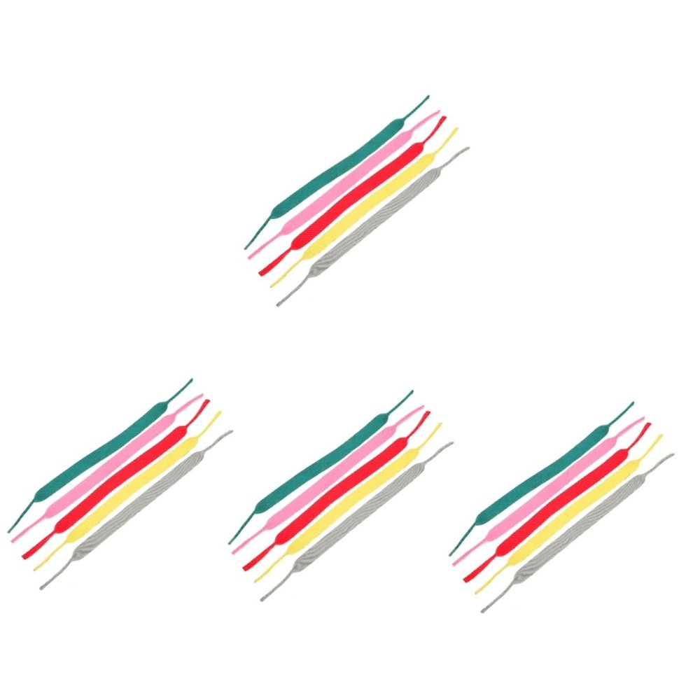 Sosoport 20pcs Floating Eyewear Holders Fall Straps for Sports Lightweight Elastic Glasses Retainers