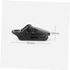 BESPORTBLE 100pcs Tent Clips Heavy Duty Cord Fixing Holders for Tarp Awnings Lightweight and Portable Camping Accessories Easy to Install for Outdoor Use view 2