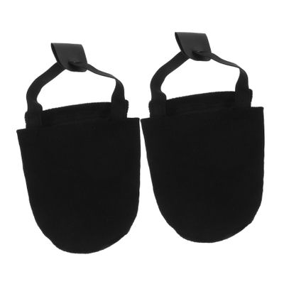 Sosoport 5pairs Unisex Bowling Slider Wear-Resistant Shoe Cover for Easy Floor Sliding