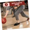 Sosoport 5pairs Unisex Bowling Slider Wear-Resistant Shoe Cover for Easy Floor Sliding view 2