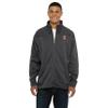 Vantage Apparel Men's Collegiate Full Zip Soft Shell Micro Fleece Jacket, Illinois Illini, Navy, X-Large view 1