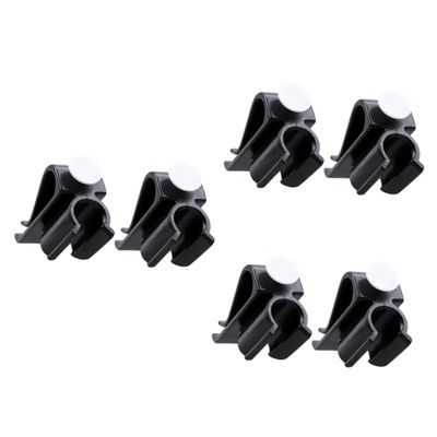Sosoport 3sets Putter Clip Clamp for Golf Bag Club Clip Holder Ball Marker Organizer for Golf Accessories 2pcs*3