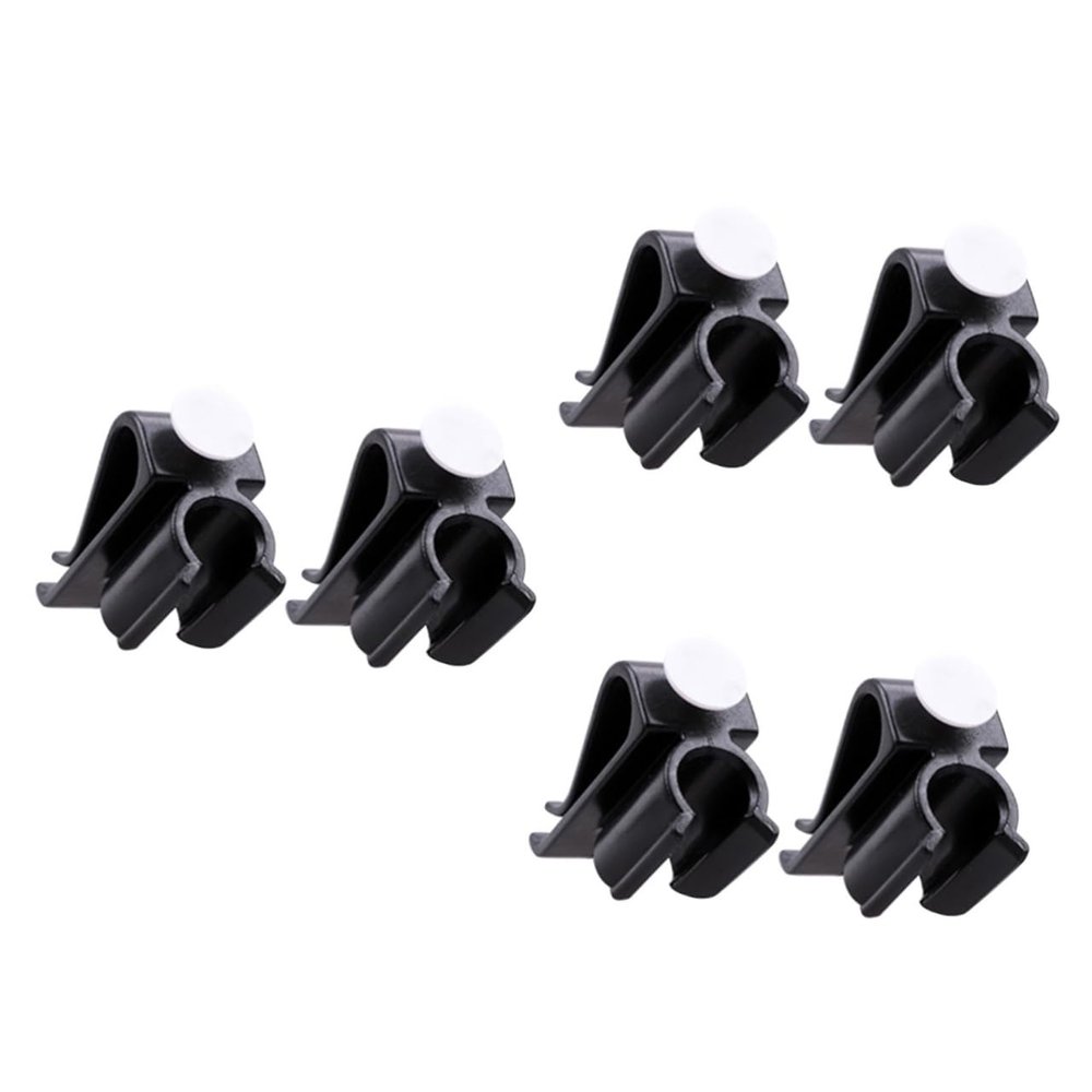 Sosoport 3sets Putter Clip Clamp for Golf Bag Club Clip Holder Ball Marker Organizer for Golf Accessories 2pcs*3