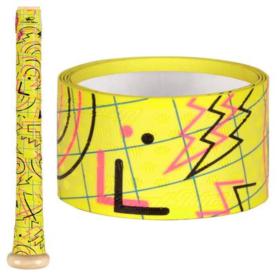 Lizard Skins DSP Ultra Outburst Baseball Bat Grip - 0.5mm 1.1mm  Next-Gen Durasoft Polymer Bat Tape (Totally Tubular, 0.5mm)