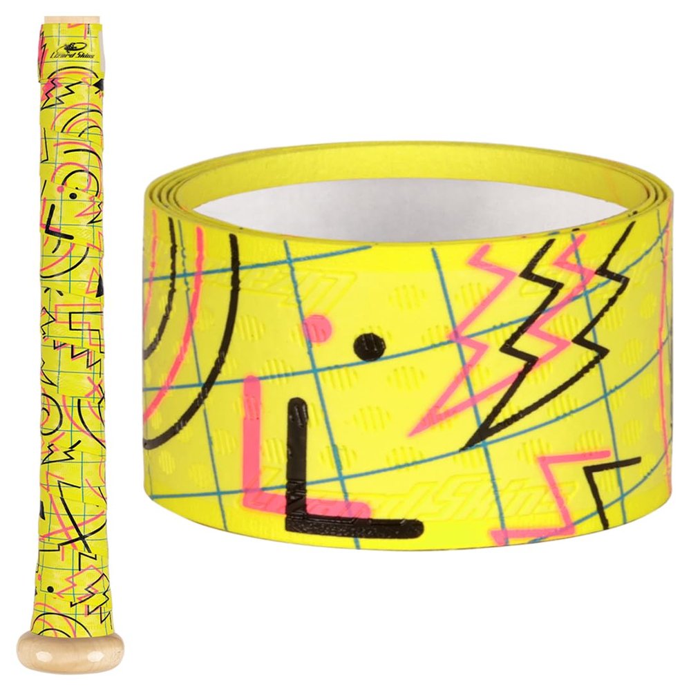Lizard Skins DSP Ultra Outburst Baseball Bat Grip - 0.5mm 1.1mm Next-Gen Durasoft Polymer Bat Tape (Totally Tubular, 0.5mm)