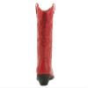 Soda Reno Women Western Cowboy Pointed Toe Knee High Pull On Tabs Boots (Red, US Footwear Size System, Adult, Women, Numeric, Wide, 7.5) view 2