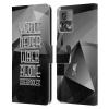 Head Case Designs Officially Licensed Liverpool Football Club Grey Geo YNWA Liver Bird YNWA Leather Book Wallet Case Cover Compatible with Motorola Moto Edge 30 Fusion view 1