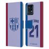 Head Case Designs Officially Licensed FC Barcelona Frenkie de Jong 2021/22 Players Away Kit Group 1 Leather Book Wallet Case Cover Compatible with Motorola Moto Edge 40 Pro view 1