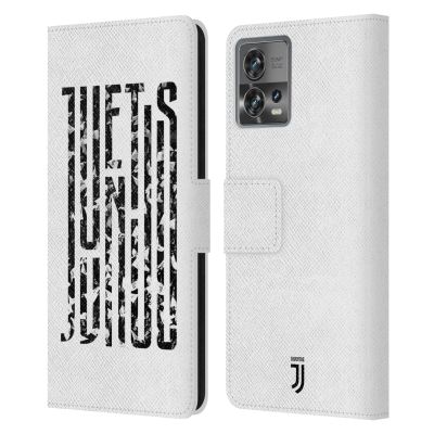 Head Case Designs Officially Licensed Juventus Football Club Fans Graphic Logo Leather Book Wallet Case Cover Compatible with Motorola Moto Edge 30 Fusion