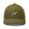 German Shorthaired Pointer Trucker hat, Embroidered Unisex hat, German Pointer hat, Dog Lover Gifts, Design 2. view 1
