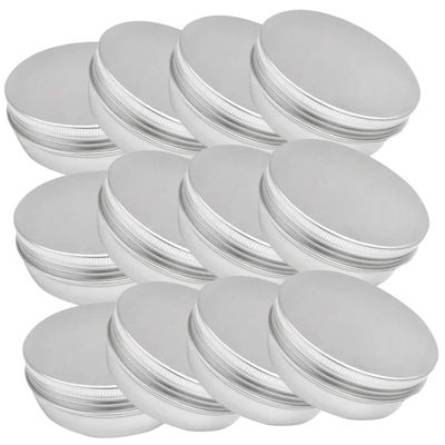 Beavorty 48pcs Aluminum Jewelry Box Cute Earring Holders Jewelry Organizer Powder Containers Makeup Cases Earphone Storage Face Storage Holders Leakproof Lid Smooth