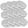 Beavorty 48pcs Aluminum Jewelry Box Cute Earring Holders Jewelry Organizer Powder Containers Makeup Cases Earphone Storage Face Storage Holders Leakproof Lid Smooth