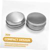 Beavorty 48pcs Aluminum Jewelry Box Cute Earring Holders Jewelry Organizer Powder Containers Makeup Cases Earphone Storage Face Storage Holders Leakproof Lid Smooth view 3