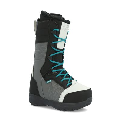 Ride Stock Mens Snowboard Boots, 8, Slate