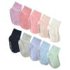 HonestBaby Multipack Cozy Socks Sustainably Made for Infant, Newborn Baby, Toddler, Kids Boys, Girls, 10-pack Pink Sunset, 12-24 Months view 1