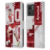 Head Case Designs Officially Licensed Arsenal FC Smith Rowe 2022/23 First Team Leather Wallet Case Compatible with Motorola Moto Edge 40/Edge (2023) view 1