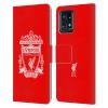 Head Case Designs Officially Licensed Liverpool Football Club Red Crest 2 Leather Book Wallet Case Cover Compatible with Motorola Moto Edge 40 Pro view 1