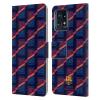 Head Case Designs Officially Licensed FC Barcelona Som I Serem Cul Leather Book Wallet Case Cover Compatible with Motorola Moto Edge 40 Pro view 1