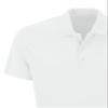 Vantage Apparel Men's Collegiate Premium Moisture Wicking White Icon Polo, Navy Midshipmen, White, Large view 4