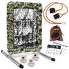 ALAGPRO Pocket Pitching Net 9 Hole Pitching Target Strike Zone for Baseball & Softball Pitchers - Pro Pitching Aid for Improve Accuracy - Included Resistance Band + 3 Weighted Practice Balls view 1