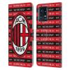 Head Case Designs Officially Licensed AC Milan Sempre Milan 1899 Art Leather Wallet Case Compatible with Moto Edge 40 Pro/Plus 2023 view 1