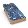 DesignSkinz - Decorative and Protective Scratch Resistant Skin Vinyl Wrap Kit for Cornhole Boards - Liquid Abstract Paint Remix V24 view 4
