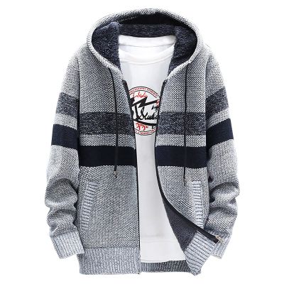 Lightweight Jacket Men, Hoodies Zip Up Fleece Jacket Heavyweight Hooded Sweatshirt Warm Thick Winter Coat Mens Bomber Jackets For Men Coat With Hood Fashion Jackets (M, Silver)
