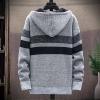 Lightweight Jacket Men, Hoodies Zip Up Fleece Jacket Heavyweight Hooded Sweatshirt Warm Thick Winter Coat Mens Bomber Jackets For Men Coat With Hood Fashion Jackets (M, Silver) view 3