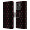 Head Case Designs Officially Licensed Liverpool Football Club Red Crest & Liver Bird Patterns Leather Book Wallet Case Cover Compatible with Motorola Moto Edge 40 view 1