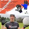 Murphys Childrens/Kids V2 Gaelic Gloves (6) (Gray/Blue/White) view 4