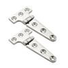 2pcs Pack Heavy Duty Marine 316 Stainless Steel tee Hinge, Boat Caravan Cabinet shed Garden Wooden Door t Hinge Hardware (Size: 4 inches) view 1