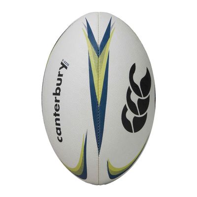 Canterbury Mentre Rugby Ball - White/Lime -DS